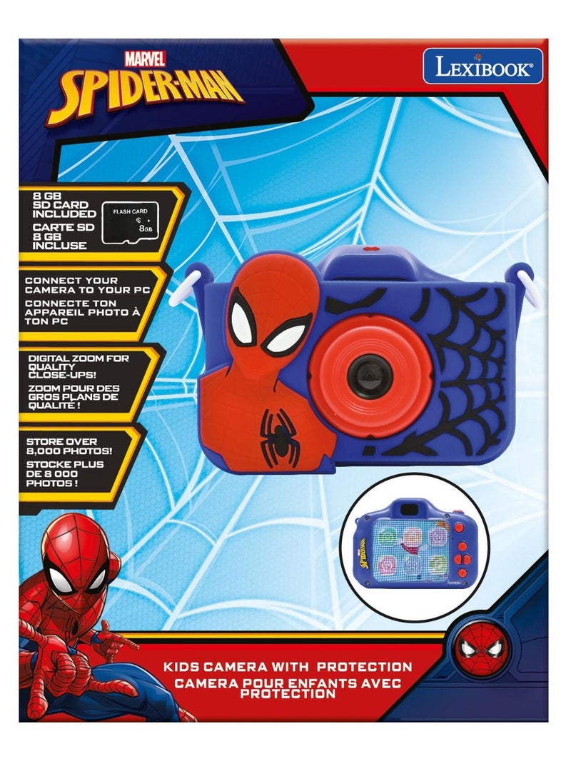 Camera avec protection spider-man Bleu - Kiabi