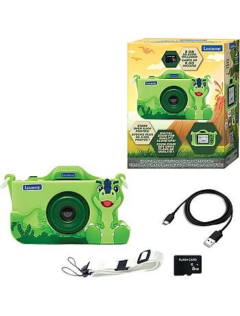 Camera pour enfants avec protection dinosaure