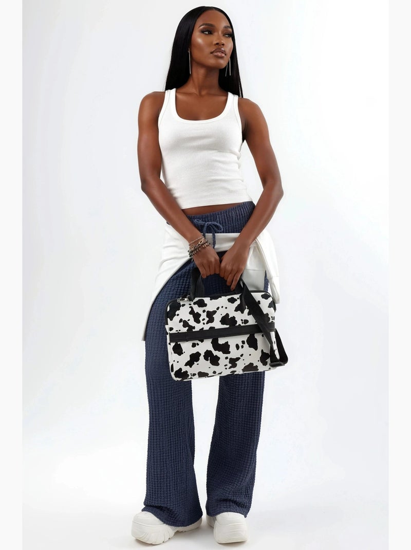Cami côtelé en modal et coton busem Blanc - Kiabi
