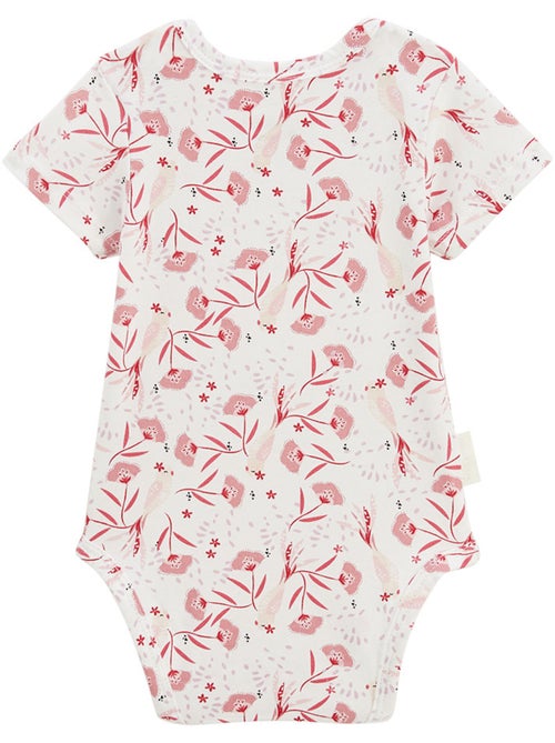 Camila 3-pack babyrompertjes met korte mouwen - Kiabi