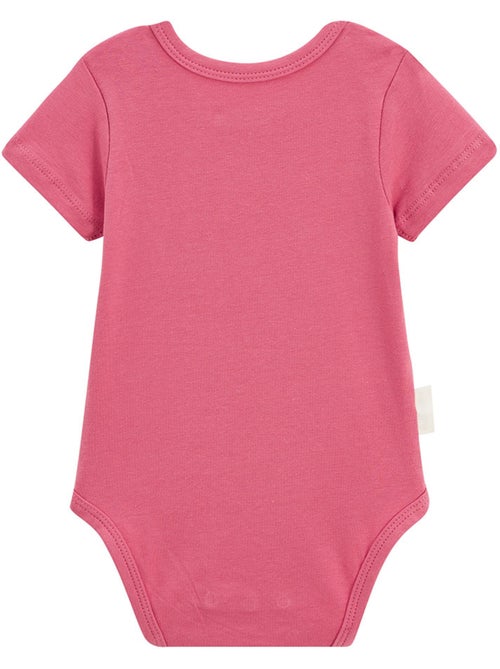 Camila 3-pack babyrompertjes met korte mouwen - Kiabi