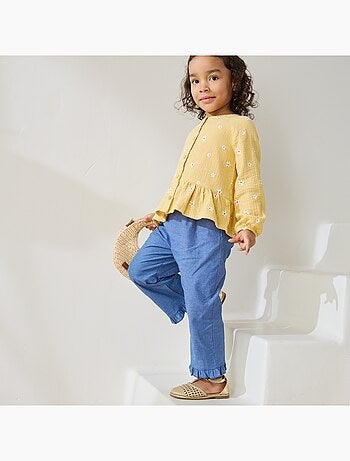 Camila chambray kinderbroek