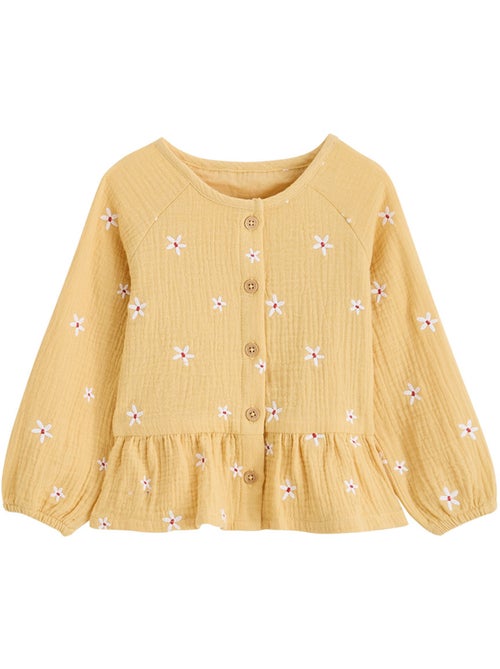 Camila kinderblouse van katoenen gaas. - Kiabi Camila kinderblouse van katoenen gaas. - Kiabi