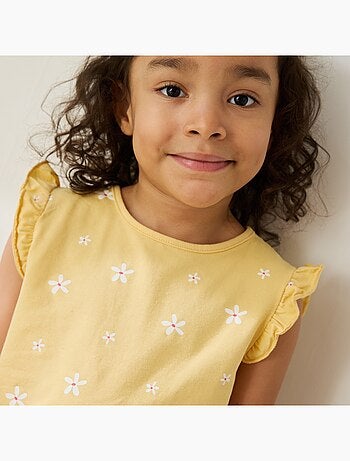 Camila t-shirt met korte mouwen voor kinderen