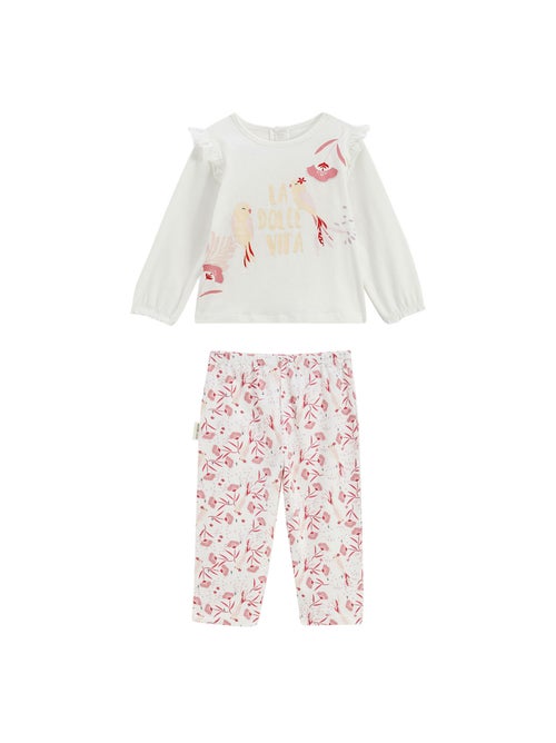 Camila tweedelige kinderpyjama - Kiabi