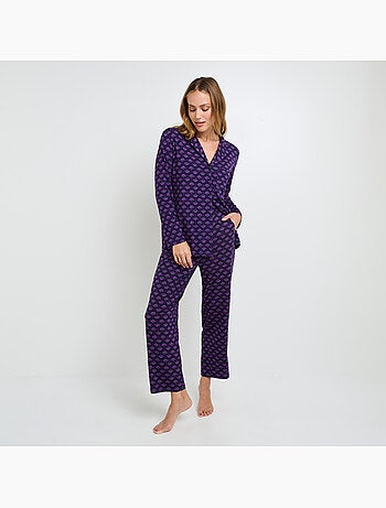 Camille pyjama broek multikleur roze