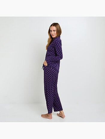 Camille pyjama broek multikleur roze