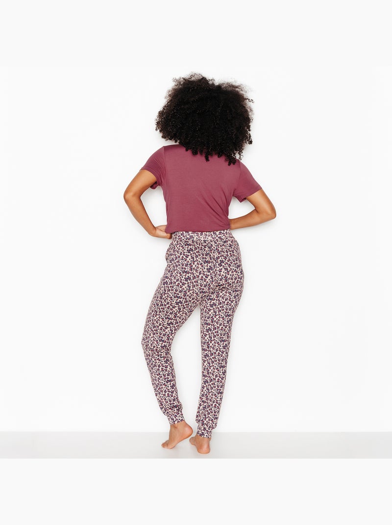 Camille pyjamabroek grijs Roze/Multicolor - Kiabi