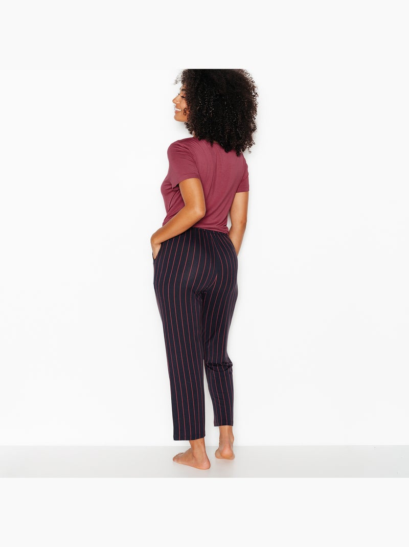 Camille pyjamabroek kort multikleur wit Rozegrijs - Kiabi