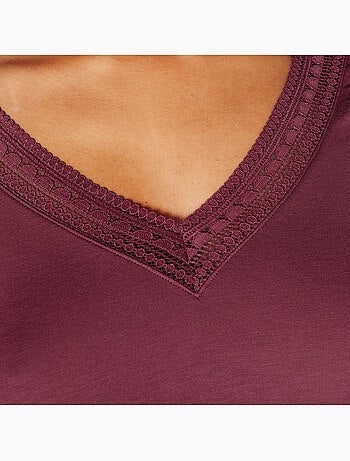 Camille t-shirt korte mouwen lichtblauw