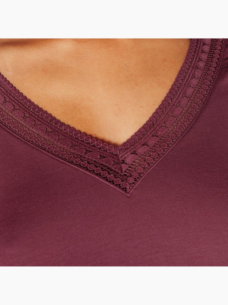 Camille t-shirt korte mouwen lichtblauw Roze - Kiabi