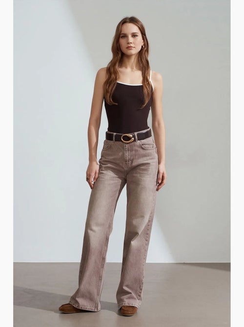 Camisole rib colorblock dilvin - Kiabi