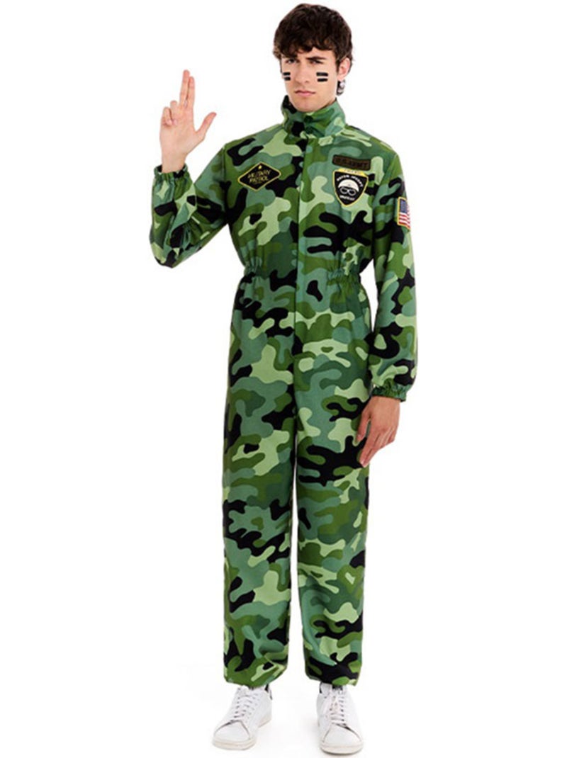 Camouflage militair kostuum Multicolor - Kiabi