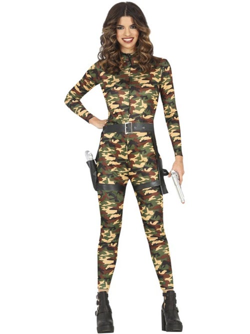 Camouflage soldaten militair kostuum - Kiabi