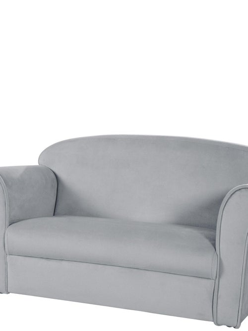 Canapé enfant confortable en velours - ROBA 'lil sofa' - Kiabi Canapé enfant confortable en velours - ROBA 'lil sofa' - Kiabi