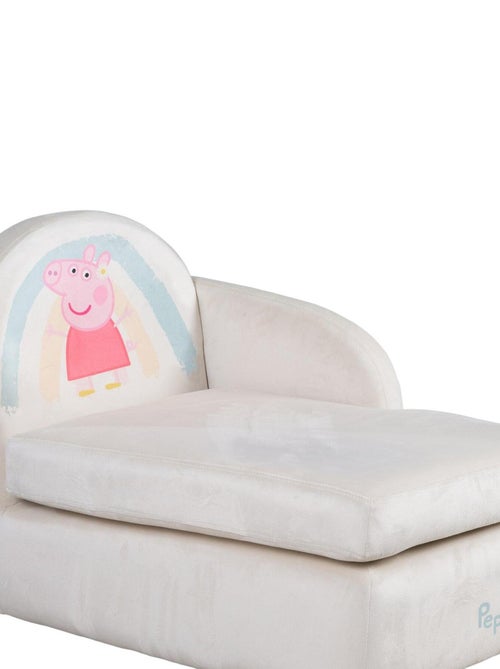 Canapé enfant en velours doux 'Roba Peppa Pig' - Kiabi