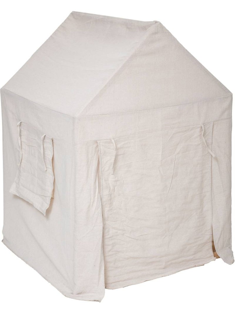Canvas safari hut voor kinderen Beige - Kiabi