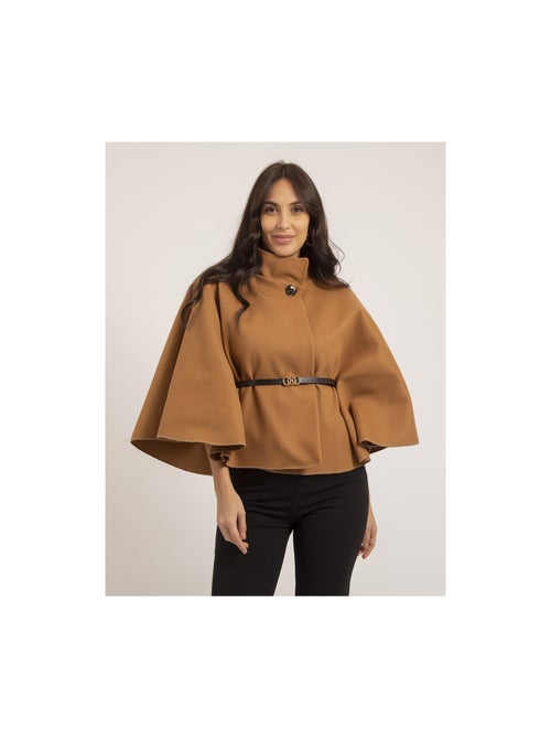 Cape courte et ceinture umilia - Kiabi