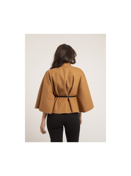 Cape courte et ceinture umilia - Kiabi
