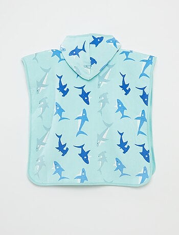 Cape de bain à capuche