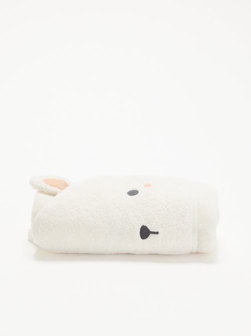 Cape de bain avec capuche animée - Kiabi Cape de bain avec capuche animée - Kiabi