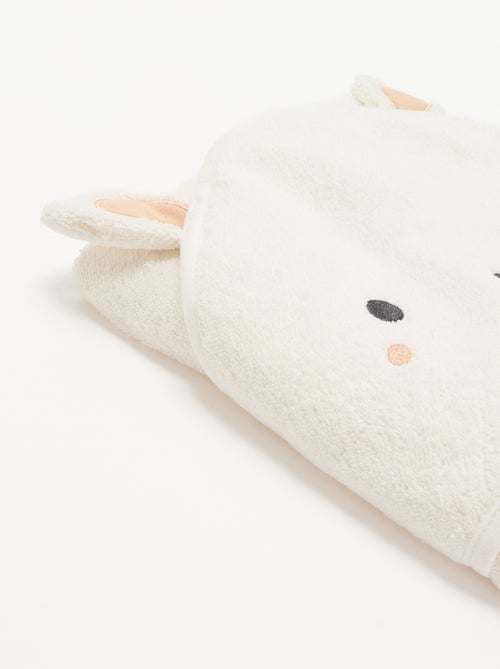 Cape de bain avec capuche animée - Kiabi Cape de bain avec capuche animée - Kiabi