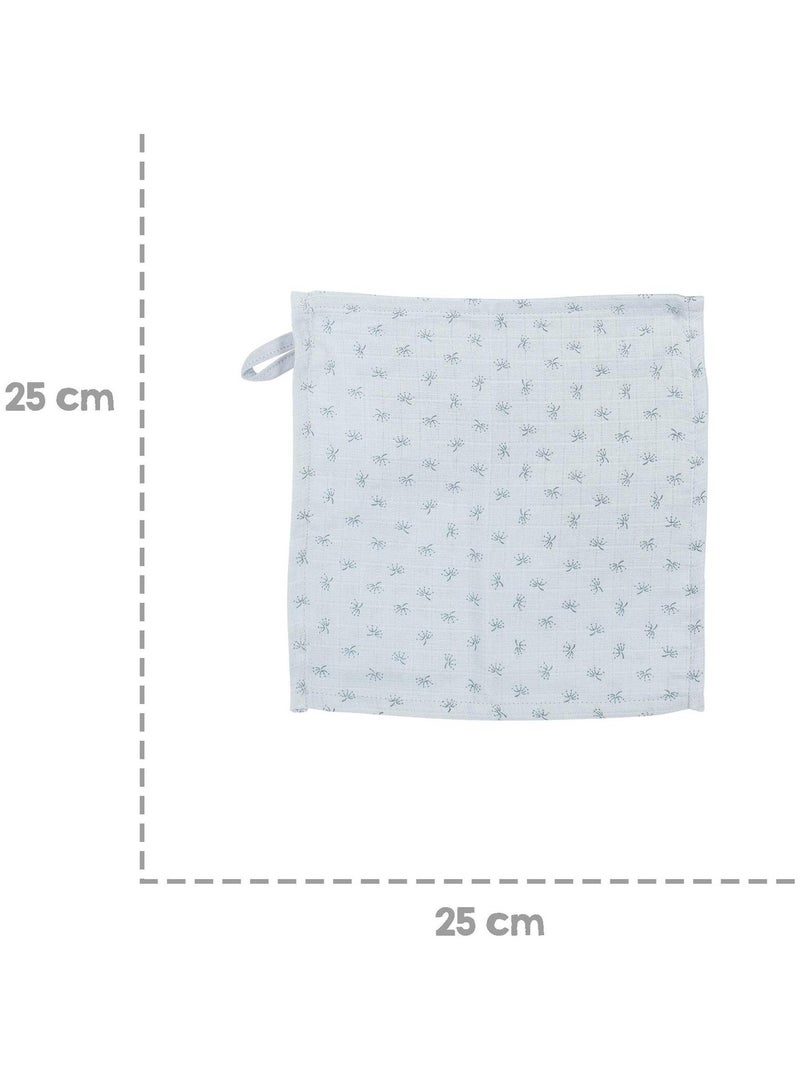 Cape de bain bébé + 5 gants de toilette + serviette et doudou en coton Bio Lil Planet - ROBA Gris - Kiabi