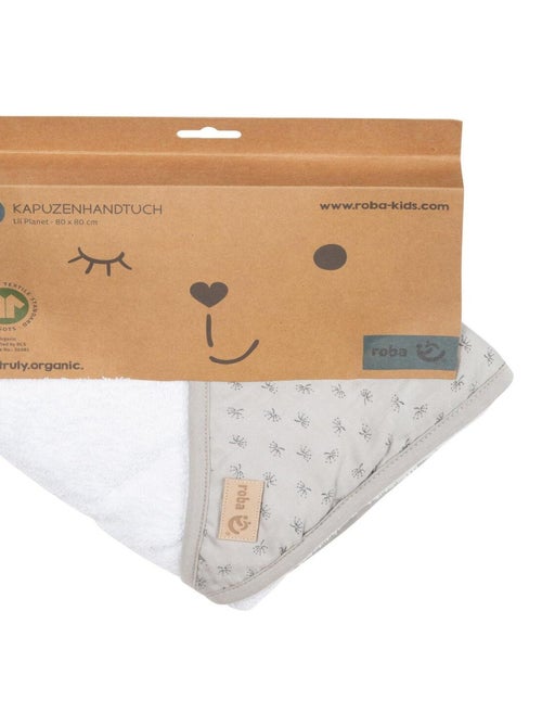 Cape de bain bébé en coton bio GOTS - ROBA 'Lil Planet' - Kiabi Cape de bain bébé en coton bio GOTS - ROBA 'Lil Planet' - Kiabi