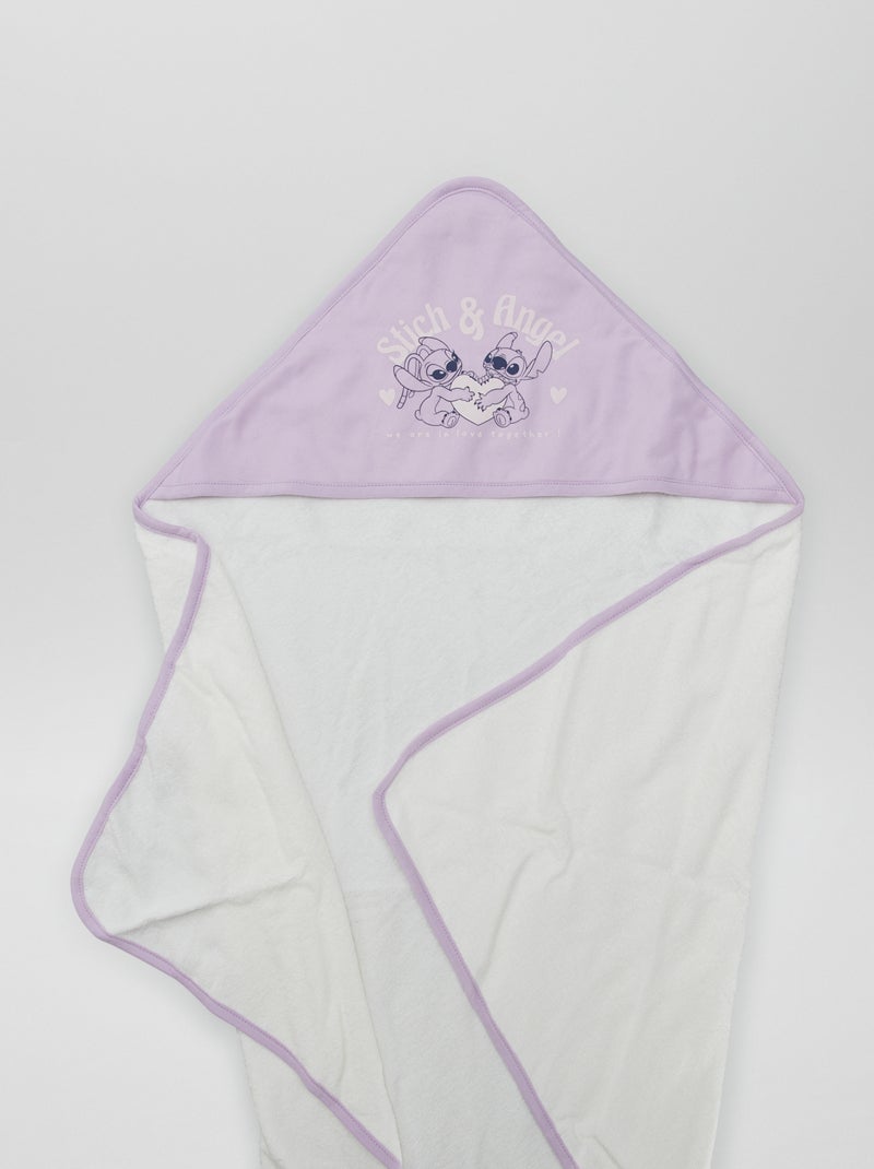 Cape de bain 'Disney' Violet - Kiabi