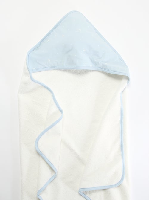 Cape de bain en éponge et jersey - Kiabi