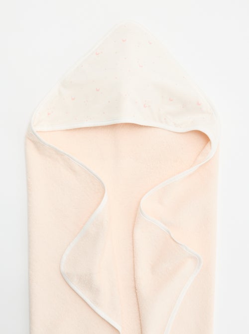 Cape de bain en éponge et jersey - Kiabi