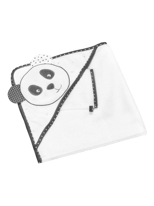 Cape de bain et gant en coton - sauthon - Kiabi Cape de bain et gant en coton - sauthon - Kiabi