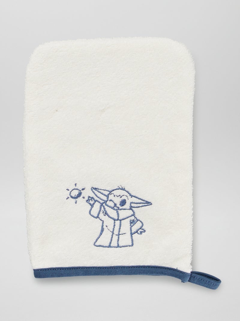 Cape de bain + gant de toilette 'Star Wars' Bleu/blanc - Kiabi