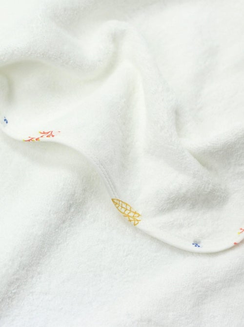 Cape De Bain + Gant Renard (70 X 70 Cm) - Kiabi Cape De Bain + Gant Renard (70 X 70 Cm) - Kiabi