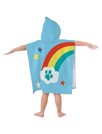 Cape de bain imprimée 100% coton, pat patrouille sunshine