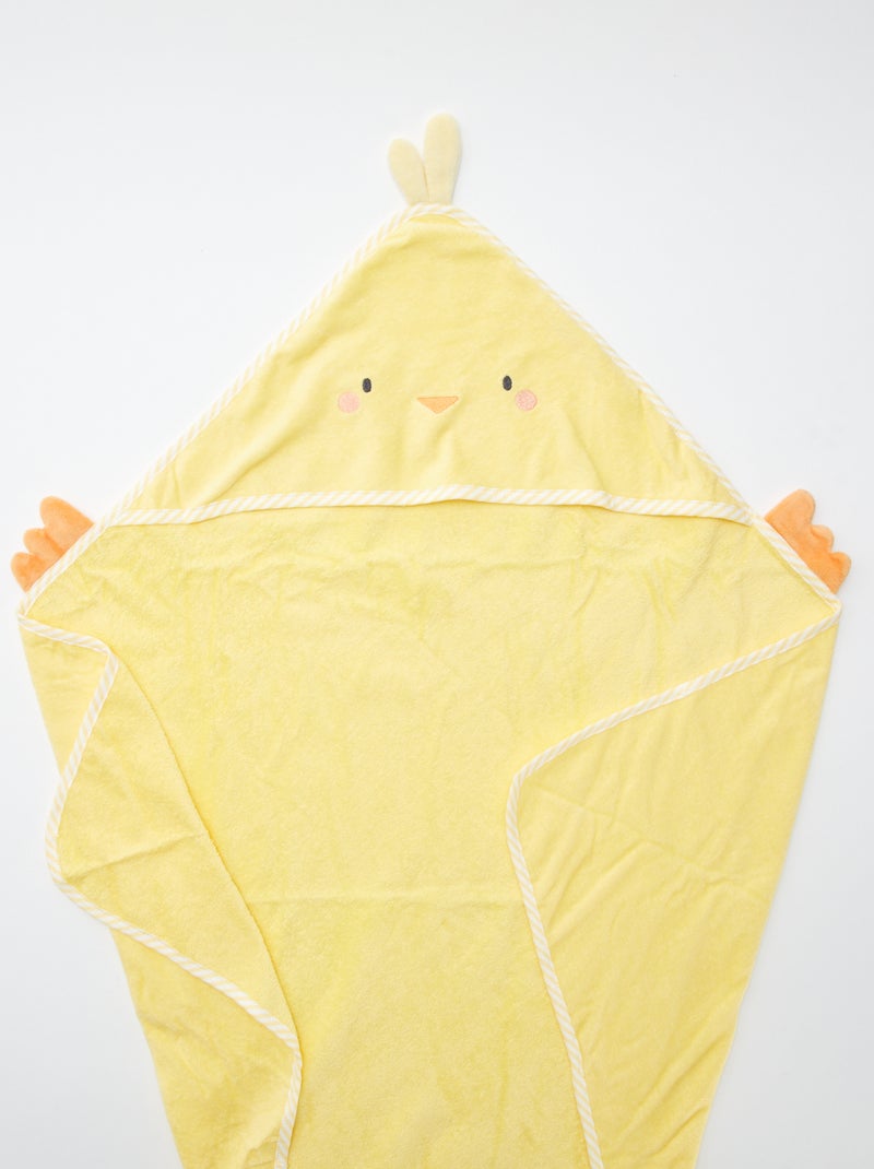 Cape de bain JAUNE - Kiabi