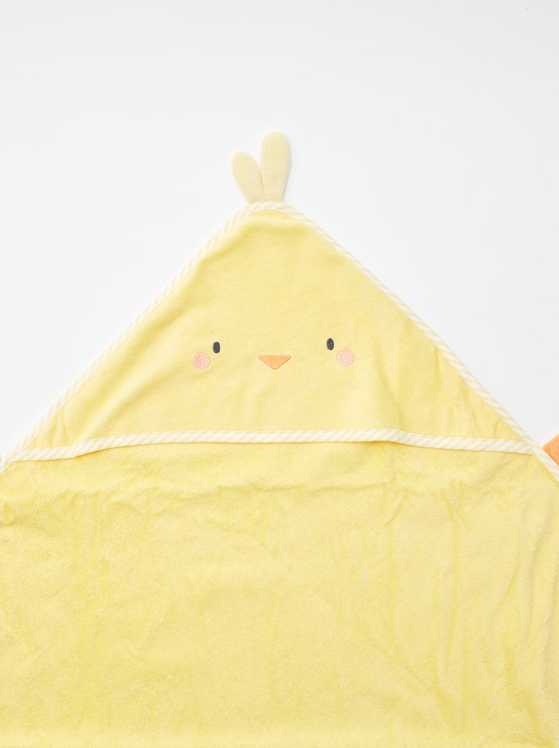 Cape de bain JAUNE - Kiabi