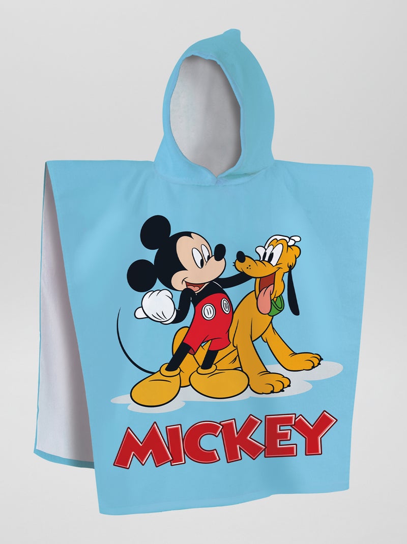 Cape de bain 'Mickey' Bleu - Kiabi
