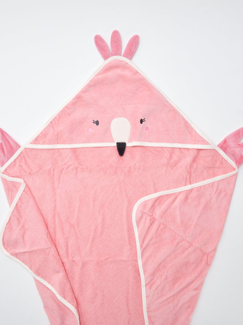 Cape de bain ROSE - Kiabi