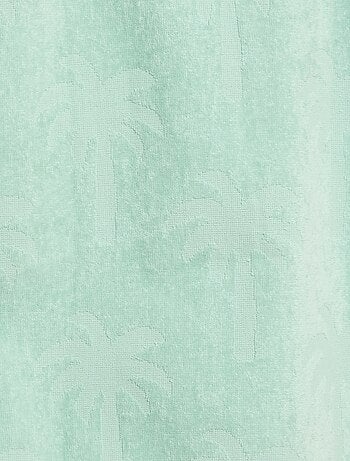 Cape de bain unie avec capuche