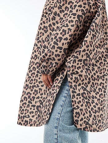 Cape de pluie déperlante avec capuche