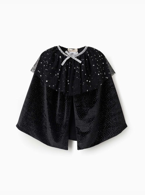 Cape en velours à pois en lurex - Kiabi
