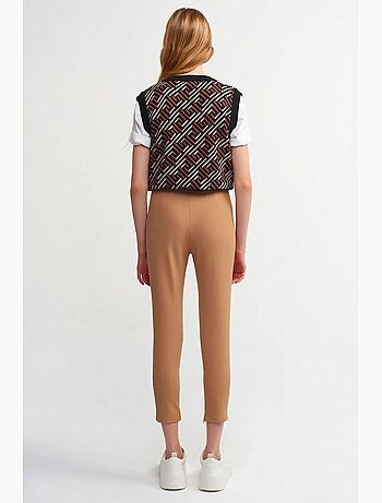 Capri-legging Met Hoge Taille