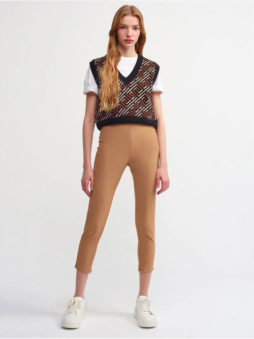 Capri-legging met hoge taille dilvin - Kiabi