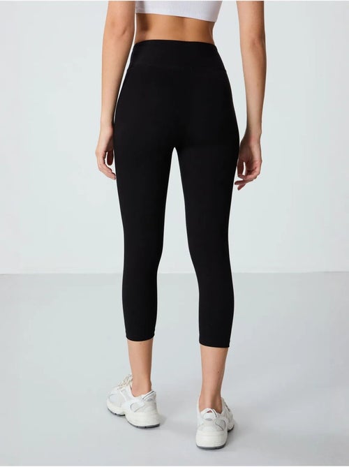 Capri legging met hoge taille tommy - Kiabi