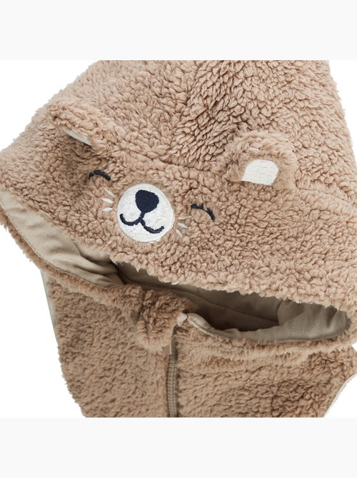 Capuche b?b? en sherpa Charly - Kiabi