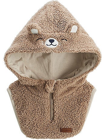 Capuche bébé en sherpa Charly