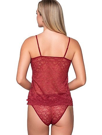 Caraco dentelle micro touch lace