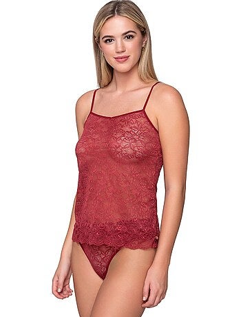 Caraco dentelle micro touch lace