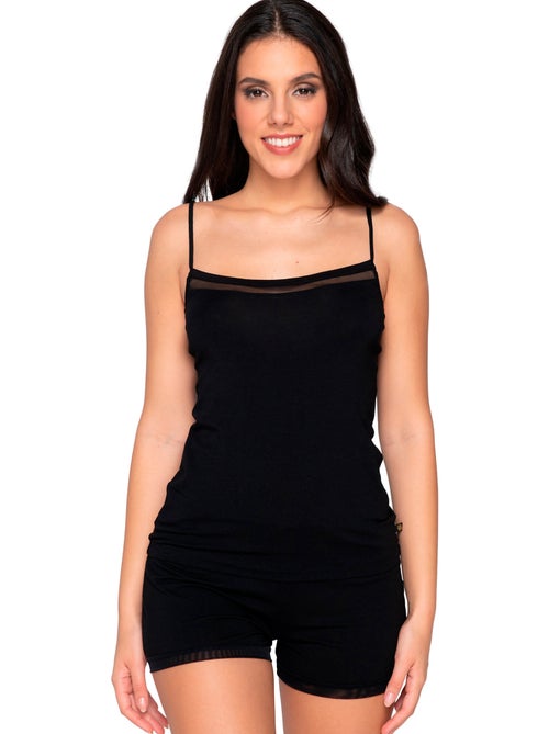 Caraco fines bretelles cotton touch - Kiabi Caraco fines bretelles cotton touch - Kiabi